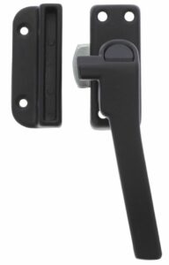 Starx raamsluiting Rechts met nok en knop Zwart