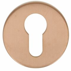 PC-Plaatje Rond PVD Mat Brons