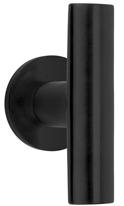 Gatdeel Rechts Deurkruk PIET BOON INC PBI103-G PVD Mat Zwart