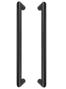 Set Deurgrepen PIET BOON INC PBI400 PA 400 mm PVD Mat Zwart