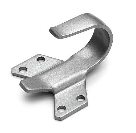 Sluithaak RVS terugliggende deuren 7,5mm - 24,5mm