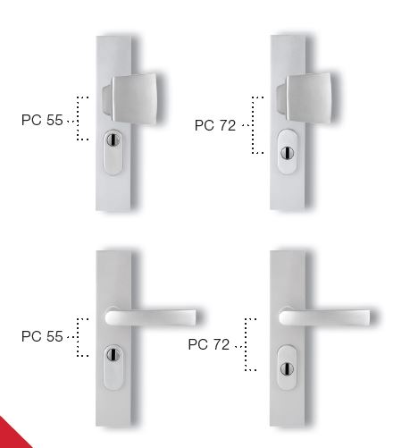 Starx veiligheidsbeslag PC55/72 SKG*** met kerntrekbeveiliging greep/kruk