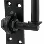 Plaatduim Verstelbaar 16 mm Zwart