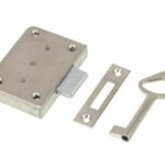 Starx meubelslot opleg rechts en links vernikkeld 20 mm