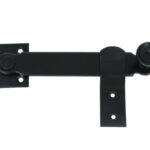 Luikoverslag zwart 165 mm