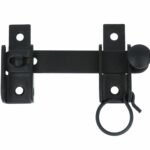 Luikoverslag 120x60mm zwart