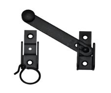 Luikoverslag 120x60mm zwart