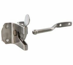 Heksluiting met sluitpen opschroevend RVS