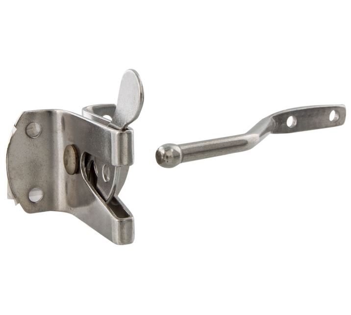 Heksluiting met sluitpen opschroevend RVS