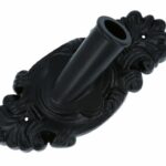 Vlaggenstokhouder klassiek Aluminium Zwart