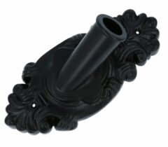 Vlaggenstokhouder klassiek Aluminium Zwart