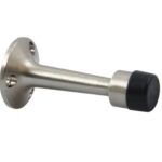 Deurstop Wandmontage nikkel mat