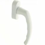 Draaikiepgarnituur Hoppe Aluminium Wit