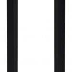 Set deurgrepen Mat Zwart 200 mm