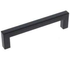 Starx meubelgreep vierkant 12 x 12 x 128 mm mat zwart