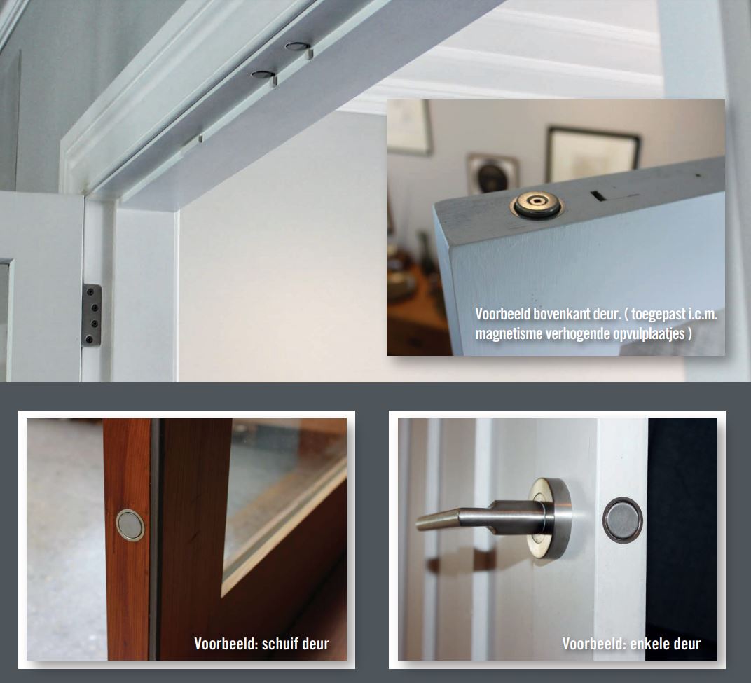 Precision PLS12 Magneetsluiting onzichtbaar licht RVS