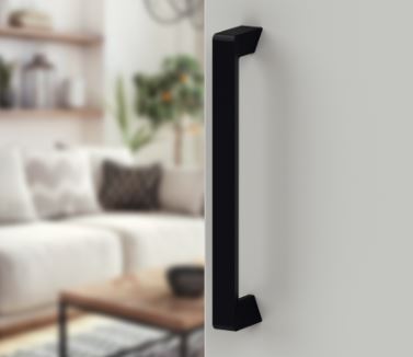 Deurgreep Mat Zwart 200 mm