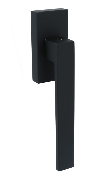 Vlakke Draaikiepgarnituur SQUARE LSQIICB-DK Mat Zwart