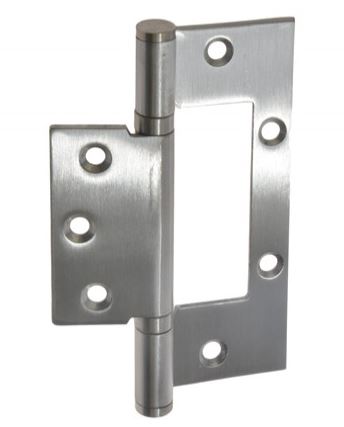 Freesvrij Scharnier doorgezet 100 x 40 mm RVS