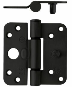 Intersteel SKG3 Glijlagerscharnier Ronde hoek 89x89 mm Rechts Zwart