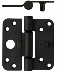 Intersteel SKG3 Glijlagerscharnier Ronde hoek 89x89 mm Links Zwart