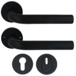 SKG3 Veiligheid Achterdeur Set Tim Rond Zwart