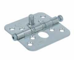 Kogellagerscharnier 76x76 mm ronde hoek SKG**®