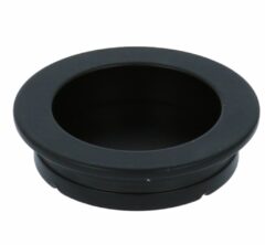 Schuifdeurkom rond 50 mm Zwart