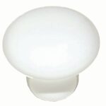 Meubelknop Porselein Wit 33 mm