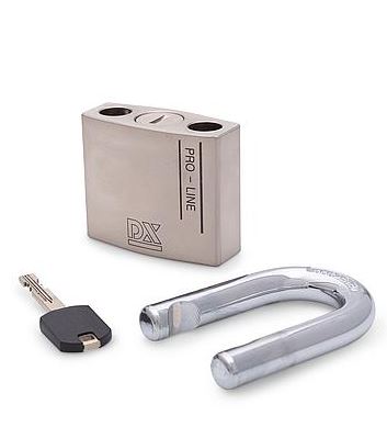 Hangslot DX PRO-line HSPRO 70 R SE Zilver