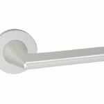 Deurkruk Bristol op Rond Rozet Aluminium F1