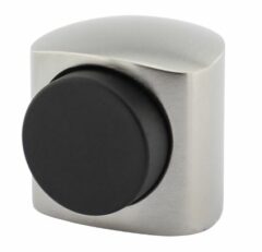 Olivari deurstop Victor afgerond RVS mat titaan PVD