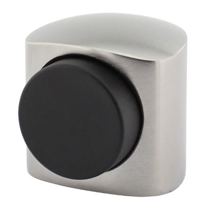 Olivari deurstop Victor afgerond RVS mat titaan PVD