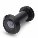 Deurspion 200 ° Zwart