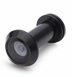 Deurspion 200 ° Zwart