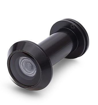 Deurspion 200 ° Zwart