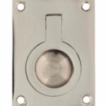 Luikring recht 41mm x 31mm nikkel