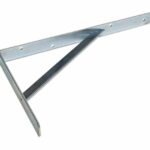 Plankdrager BEAM met schoor 330x495 mm staal verzinkt