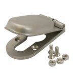 Mauer Cilinder afdekrozet 12 mm Mat RVS