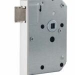 Mauer Loopslot 1535 Met Wit Gelakte Voorplaat