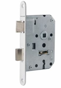 Mauer Dag-en nacht klavierslot 1535 Met Wit Gelakte Voorplaat