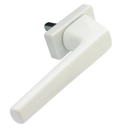 Mauer 0710 raamkruk Aluminium Wit