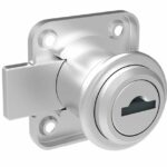 Mauer Cilinderslot meubelslot glans Chroom
