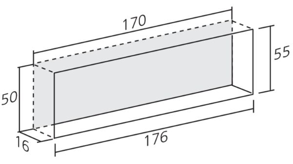 Infrees Komgreep KOVA 160 mm