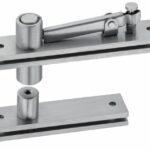 Pivot/taatsdeurscharnier RVS