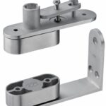 Pivot/taatsdeurscharnier RVS