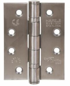 Kogellagerscharnier 102x76x3 mm rechte hoek RVS