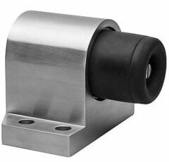 Deurstopper vloermodel geveerde stootbuffer Robusto RVS