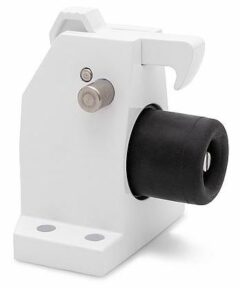 Deurvastzetter vloermodel incl. opvanghaak & geveerde stootbuffer Robusto wit