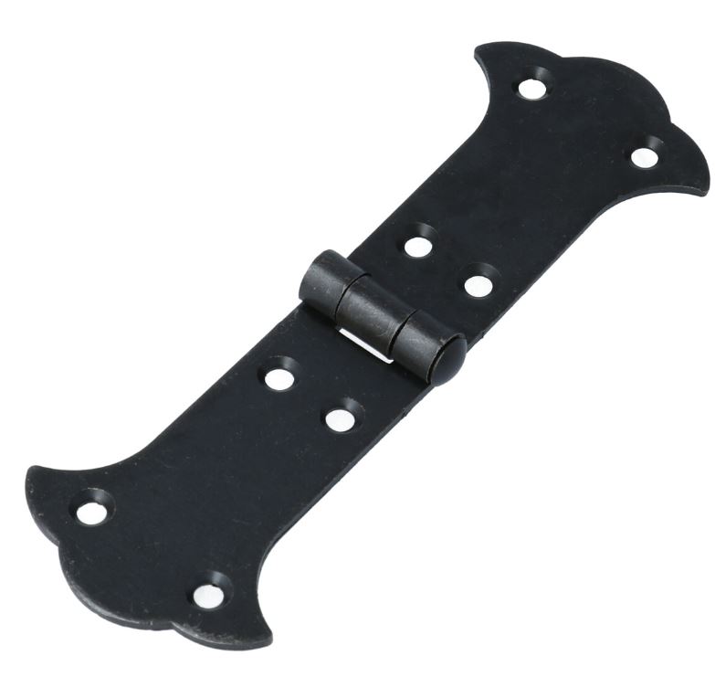 Scharnier ijzer zwart 131x41 mm